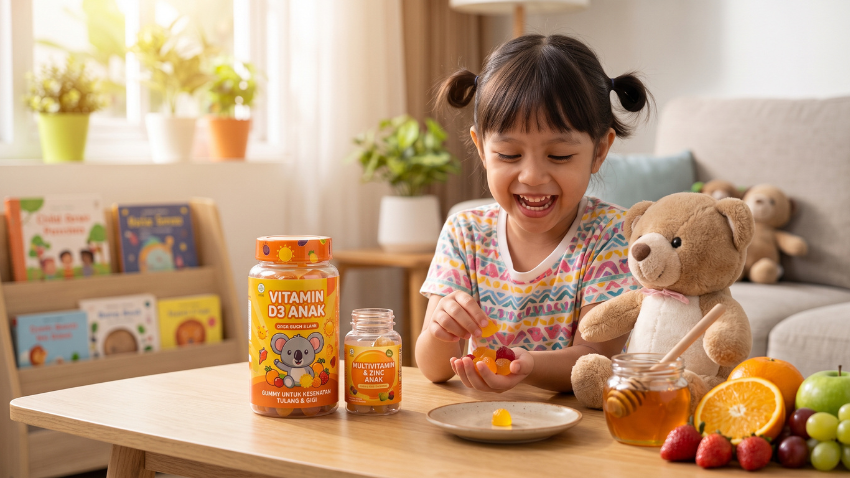 13 Rekomendasi Suplemen Vitamin D yang Aman untuk Anak