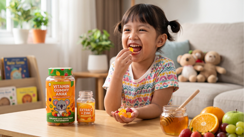 15 Vitamin Anak yang Aman dan Ber-BPOM Sesuai Kebutuhannya